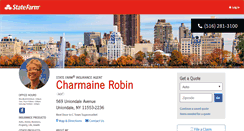 Desktop Screenshot of charmainerobin.com